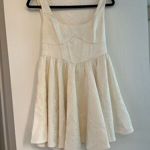 Altar'd State Cream Mini Dress